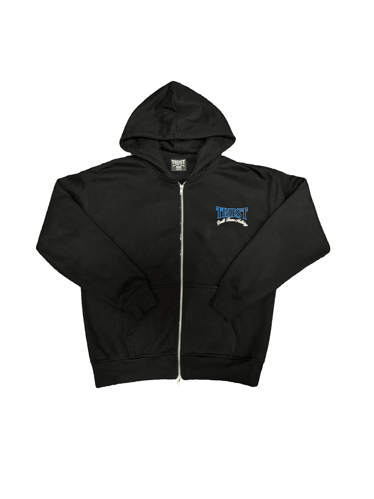 STAPLE ZIP UP V1 (BLACK)